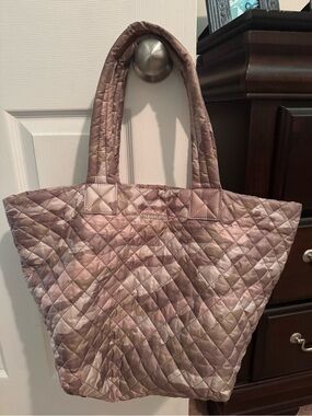 MZ Wallace Quilted Blush/Pink Camo Tote